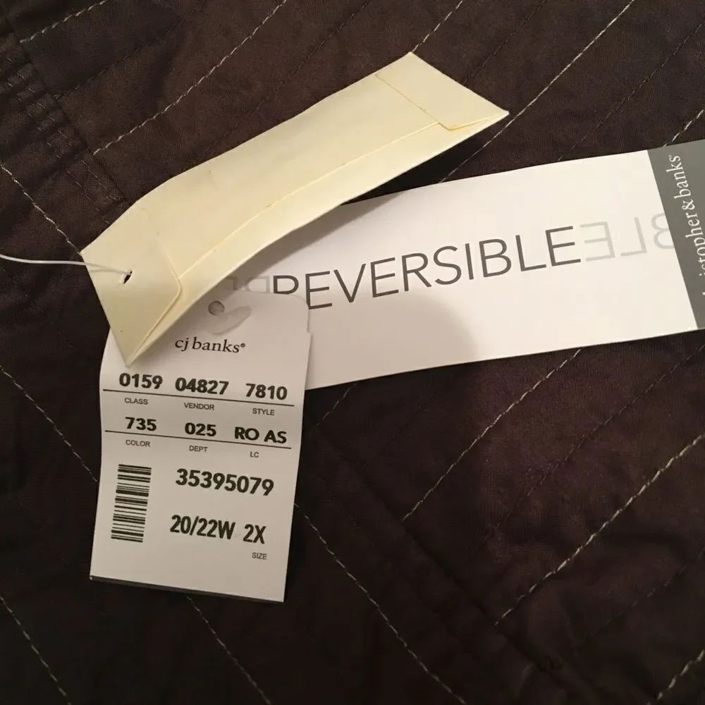 New CJ Banks size 2X Reversible Long-sleeved - Picture 8 of 11